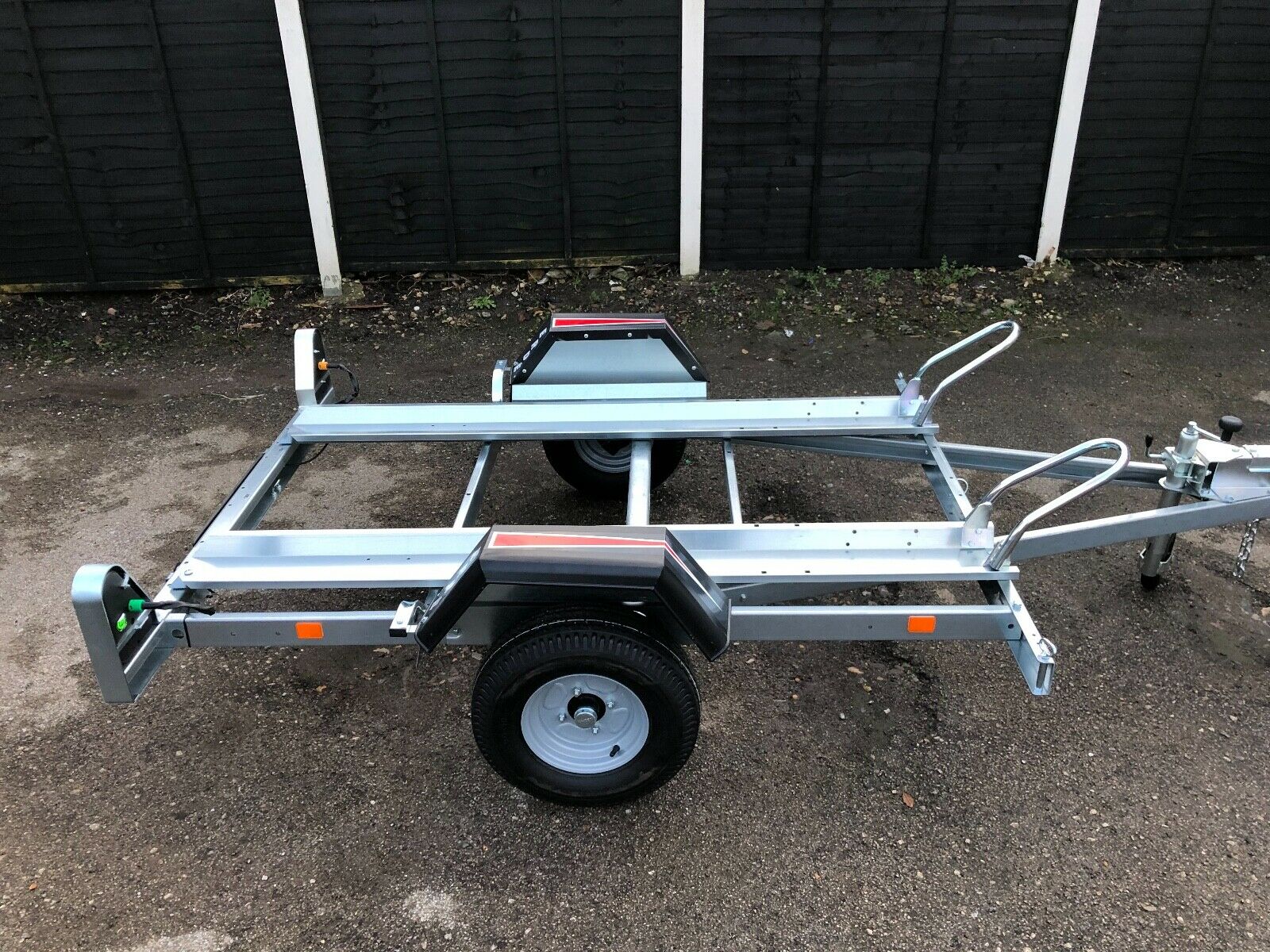  Brand New Erde CH451 Double Double Motorcycle Bike Motorcycle Trailer