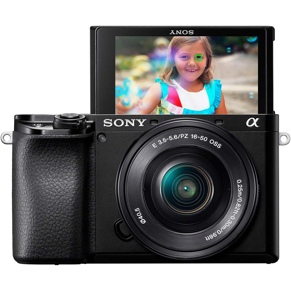 Sony Alpha A6100 Mirrorless Camera with 16-50mm Zoom Lens