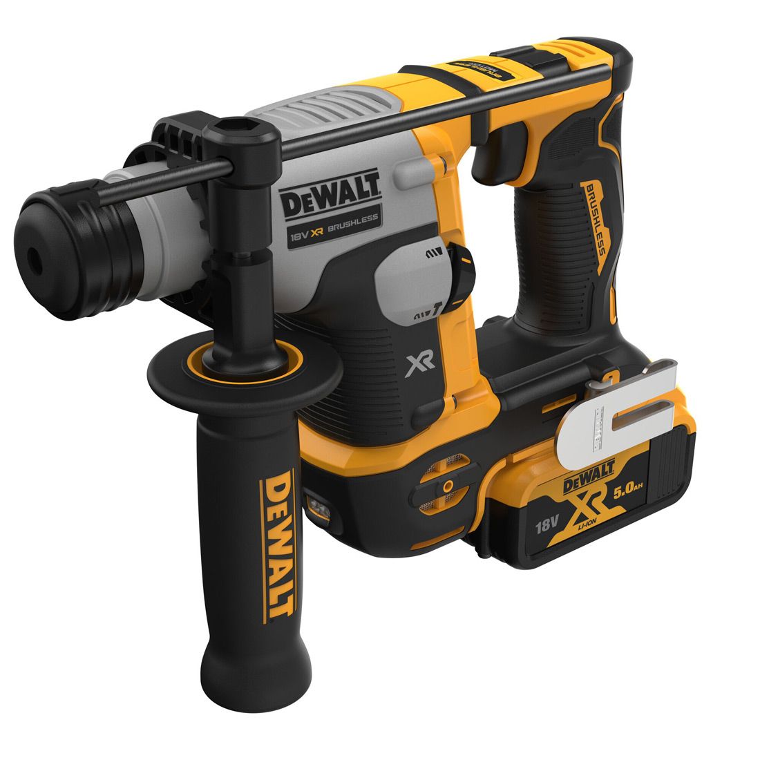 DEWALT DCH172P2-GB 18V XR BRUSHLESS 16MM SDS+ PLUS ROTARY HAMMER DRILL INC 2X 5.0AH BATTS