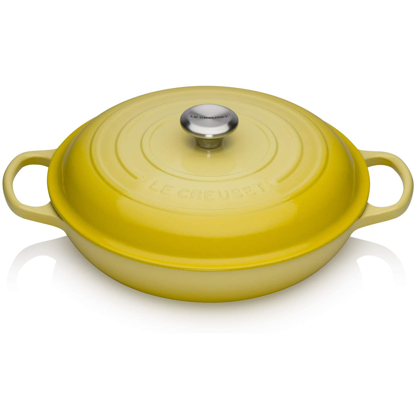 Le Creuset Shallow Casserole/Braiser With Lid, 26 cm, 2 Litres
