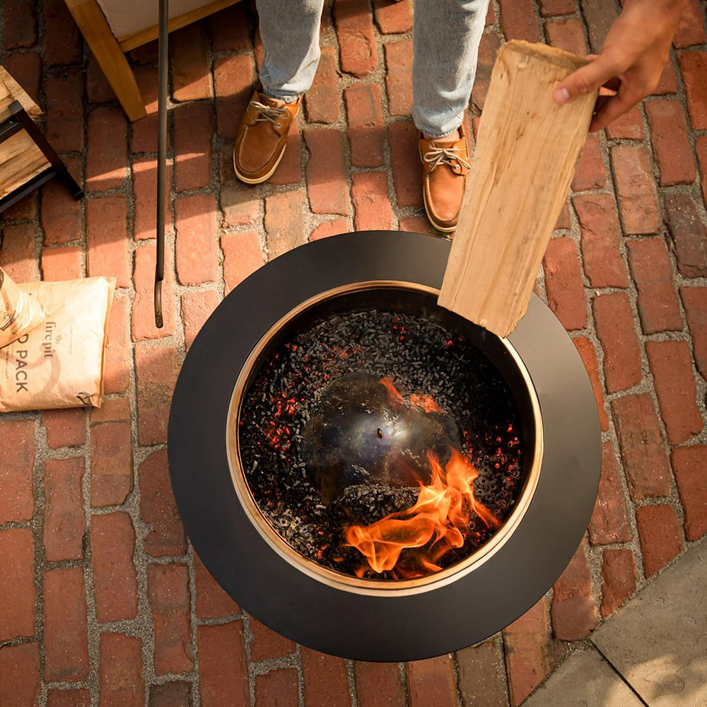 TIKI Brand Smoke Free Patio Fire Pit