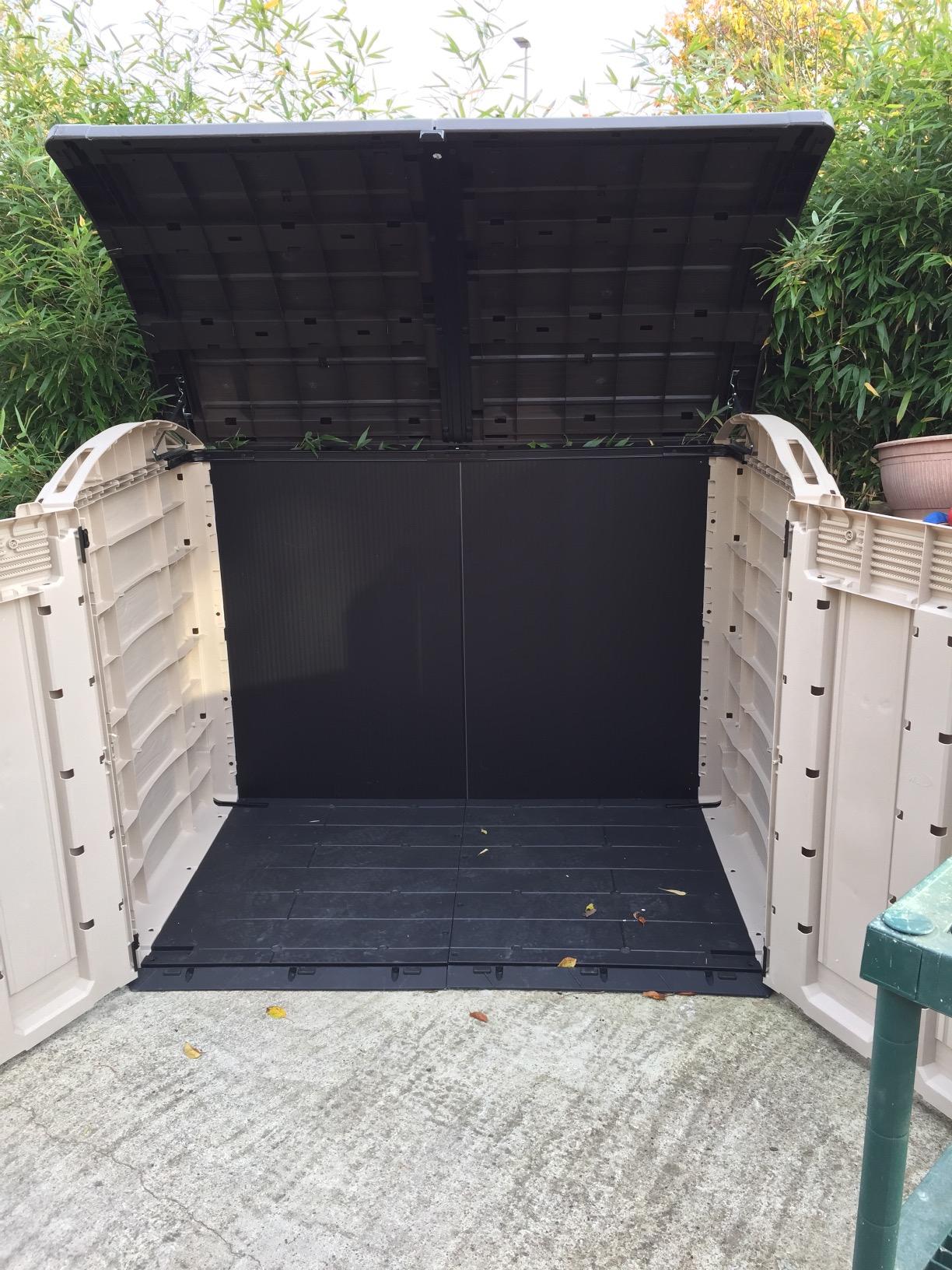 【Storage Shed】【BS】Keter Store-It Out Ultra Outdoor Garden Storage, Bike Shed, Bin Store and More