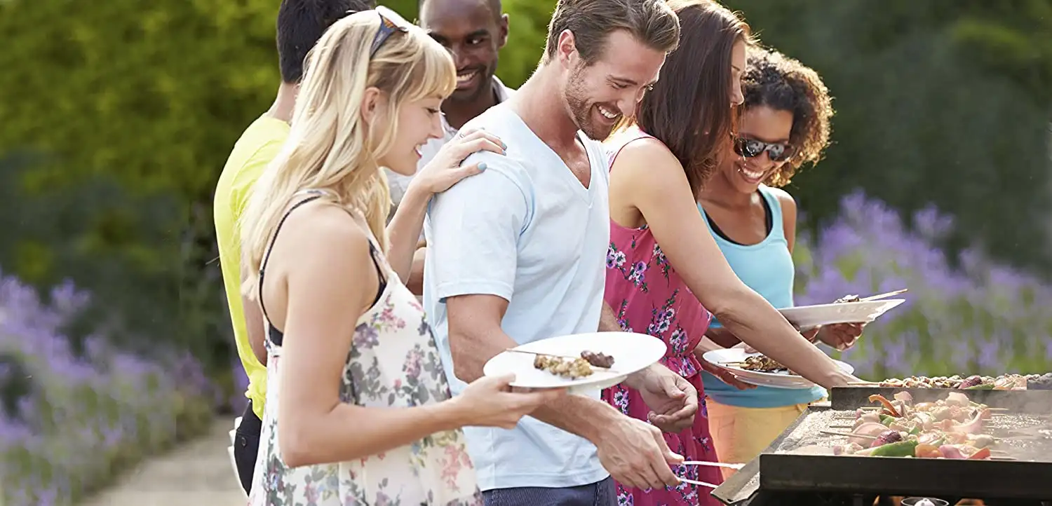 Blackstone 36 inch Outdoor Flat Top Gas Grill Griddle Station - 4-Burner - Propane Fueled - Restaurant Grade - Professional Quality - with New Accessory Side Shelf and Rear Grease Management System