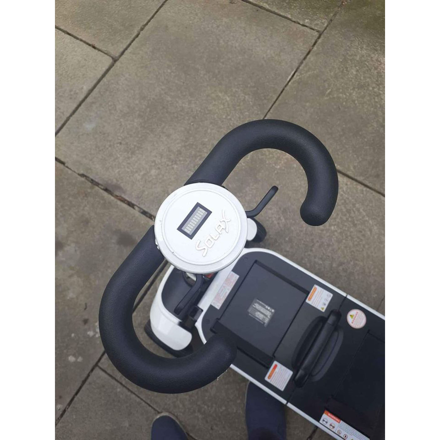 SOLAX GENIE BLUE Manual Folding Mobility Boot Scooter