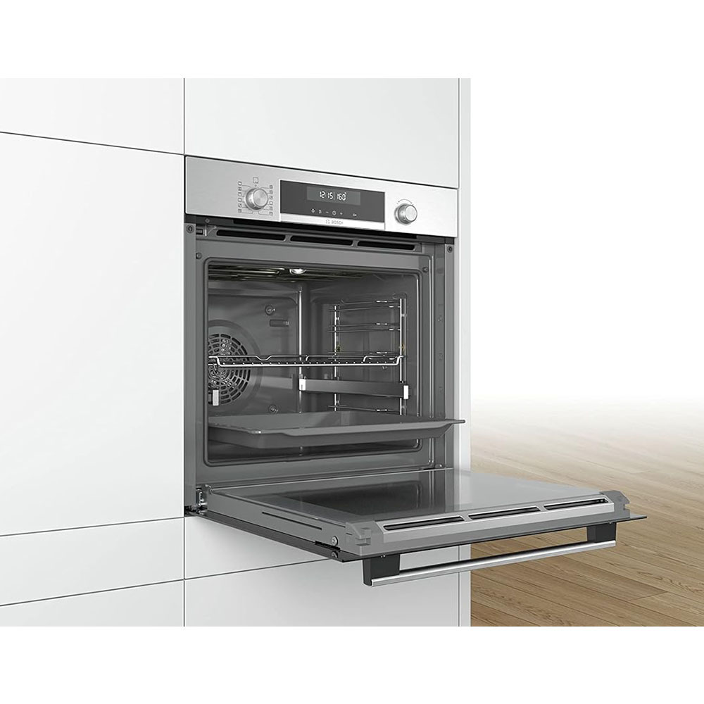 Bosch HBG5780S0 Series 6 Microwave Oven, Stainless Steel, 71 liters