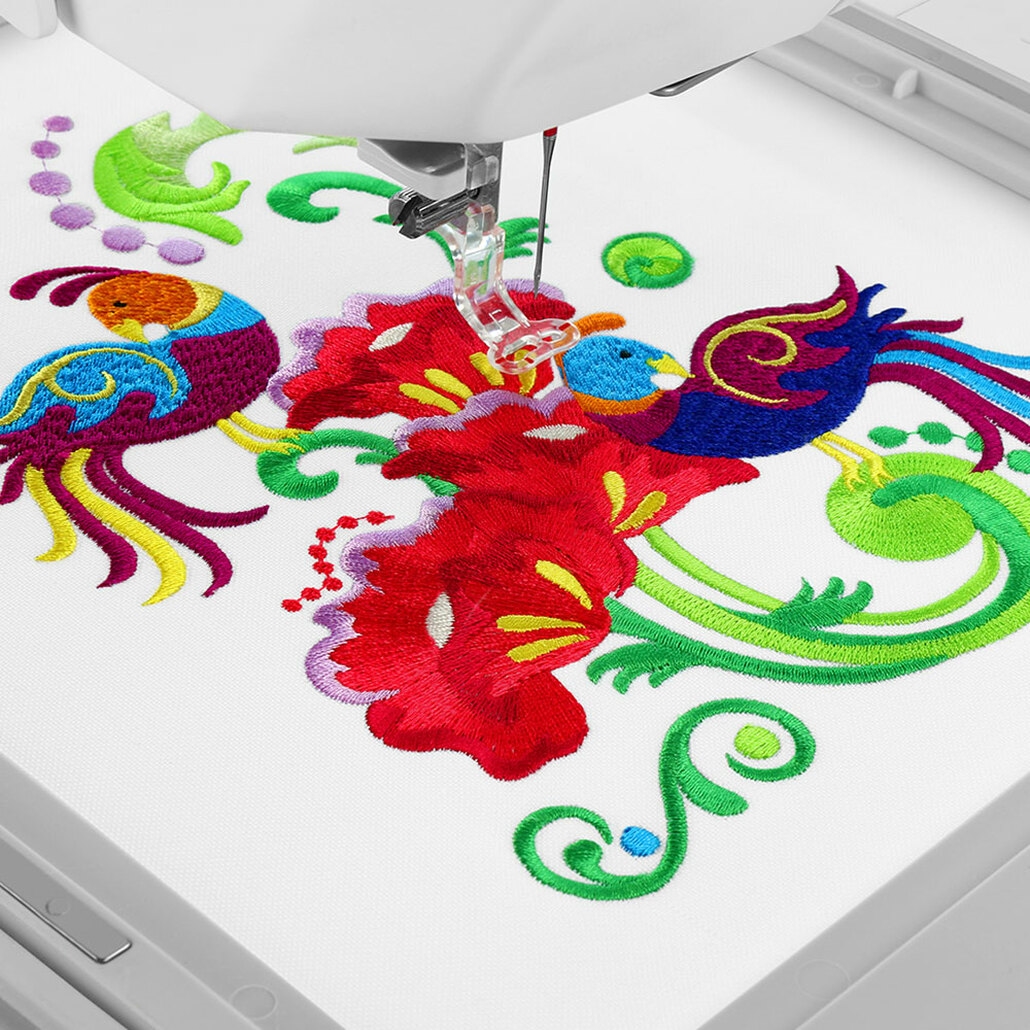 JAN Memory Craft 9850 Computerized Sewing and Embroidery Machine w/ FREE! 4-Piece V.I.P Reward Package and FREE! 2nd-Day Shipping