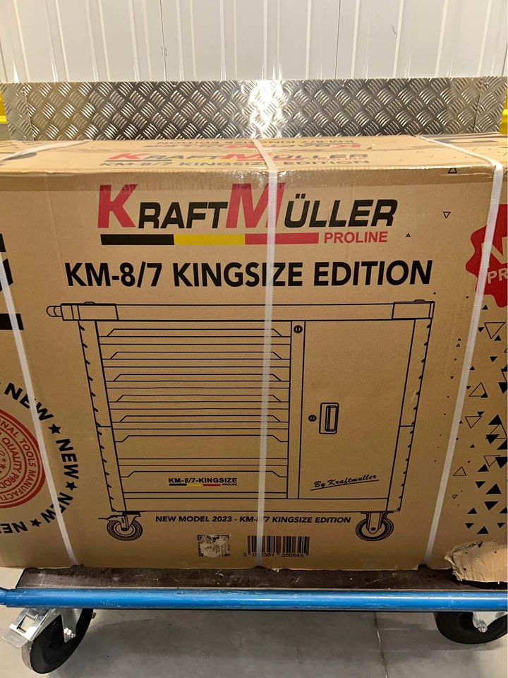 XXL-Werkzeugwagen komplett mit Werkzeugen + Koffer