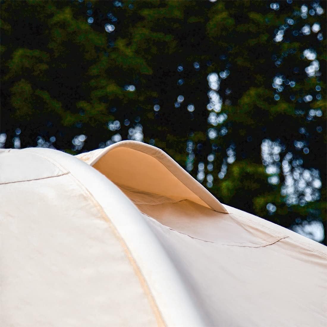 Nova Air Dome Tent | Inflatable Air Beam Structure Including Air Pump - Durable and Lightweight All-Weather Polycotton Material | Luxury Glamping Tent by Boutique Camping®