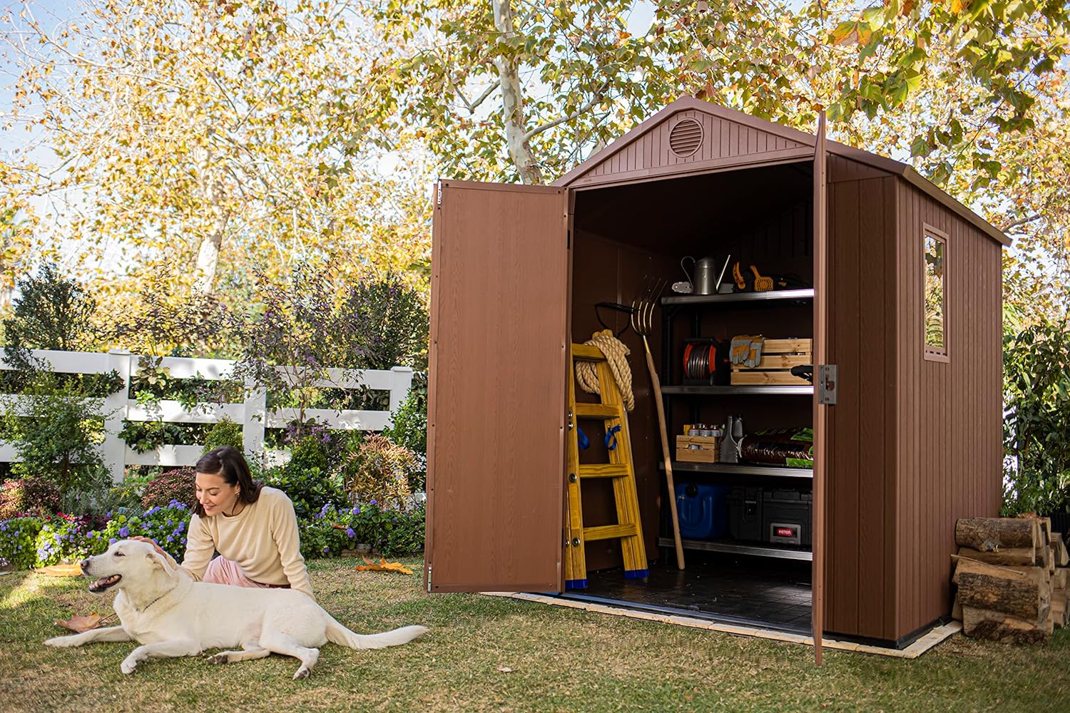 Keter 6 x 8 Apex Shed